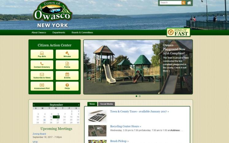 New Owasco Homepage